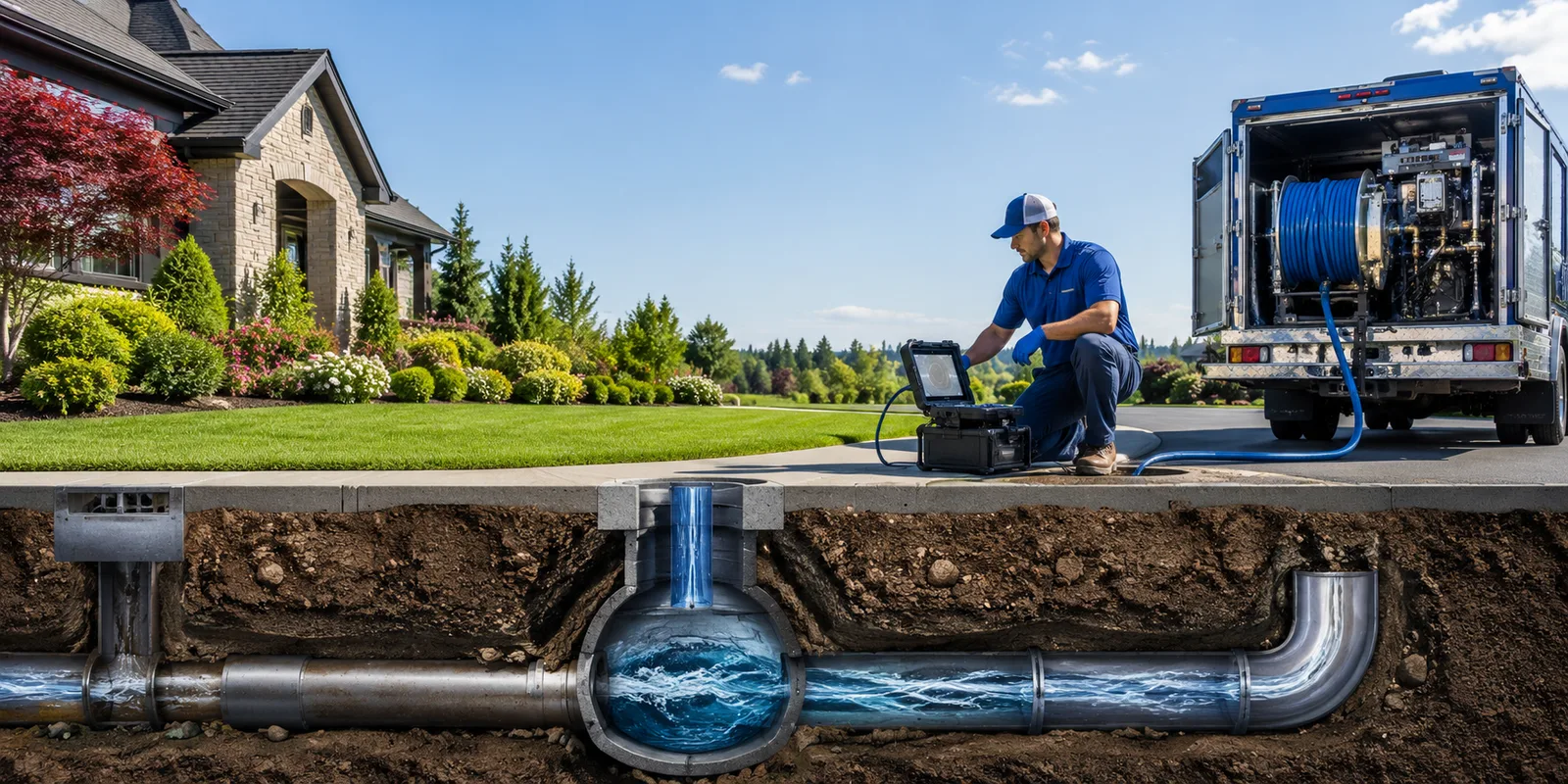 Drainage restoration information for Veedersburg, IN